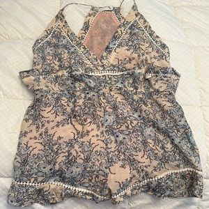 Zimmermann cotton romper, size 3 XL